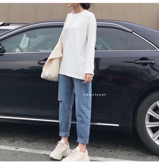 Baggy Jeans 2 Nút PT✨