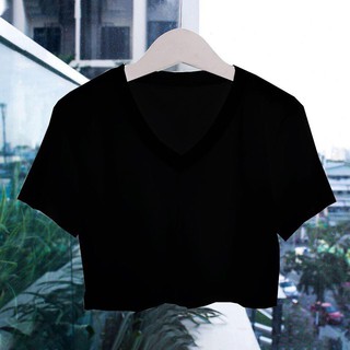 Áo croptop cổ tim