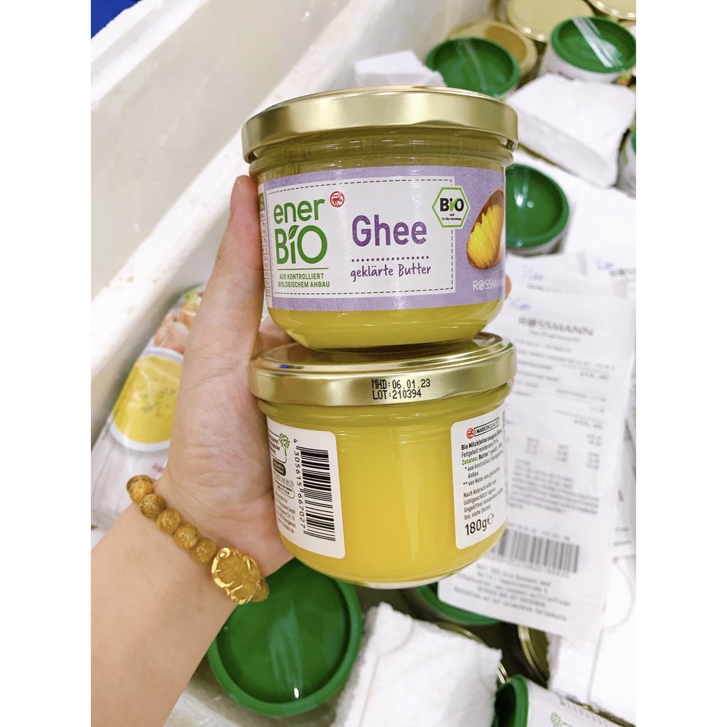 Bơ Ghee Hữu Cơ Đức Date mới nhất 06.01.23