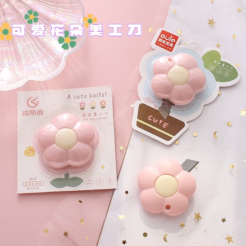 Dụng cụ rọc giấy hình hoa, hình mây, hình xương, chân mèo xinh xinh