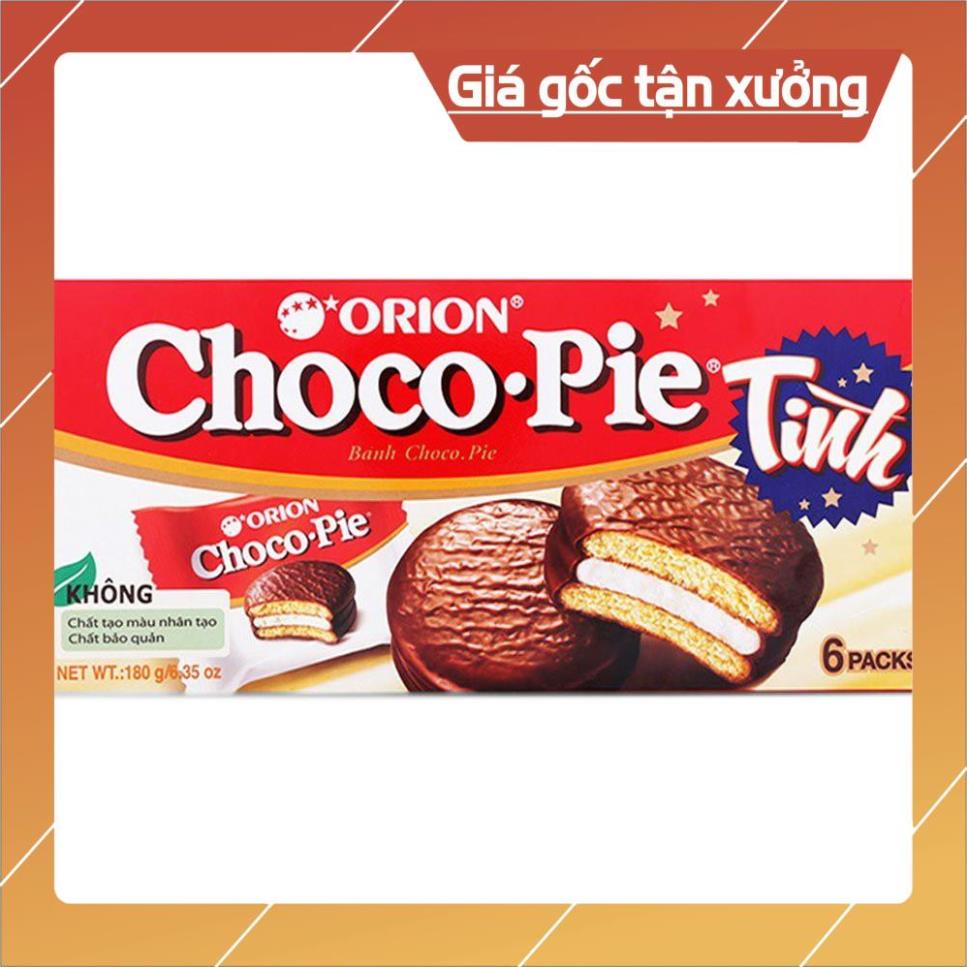 [ICLN9 giảm 5K cho đơn hàng 50k]  Bánh Chocopie Orion hộp 6 cái x 198g