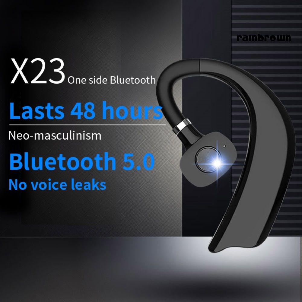 Set 1 Tai Nghe Bluetooth 5.0 Không Dây Có Móc Tai Chất Lượng Cao