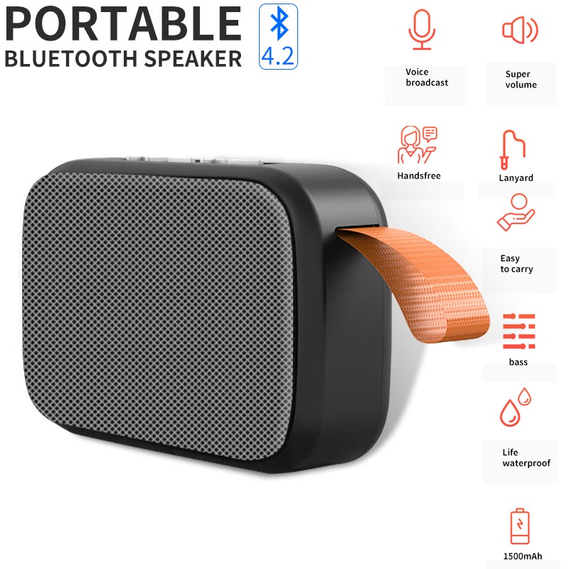 Loa Bluetooth Mini Cầm Tay Charge G2 Âm Thanh Đỉnh Cao Loa bluetooth mini cầm tay có thể cắm USB và thẻ nhớ