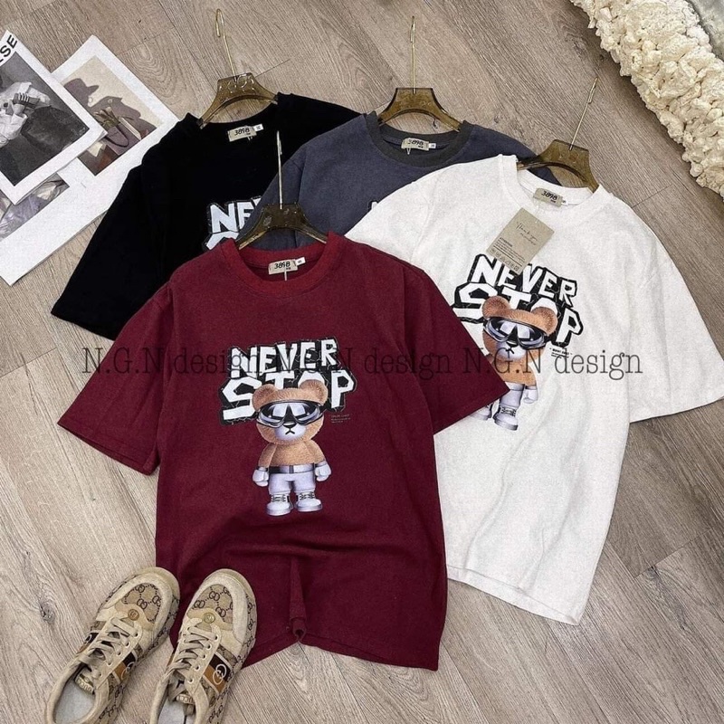 Áo phông unisex nam nữ chất cotton mềm