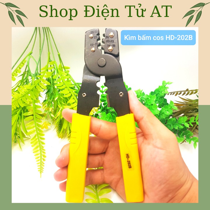 Kìm Bấm Cos HD-202BKìm Cắt Dây Ép Cos HD-202BKìm kẹp cos.