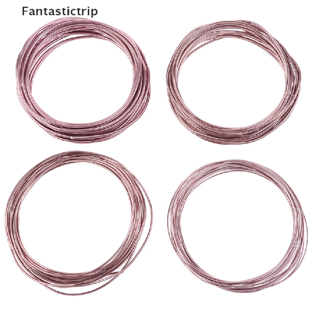 Cuộn dây nhôm cột cây bonsai 16.5 feet màu nâu