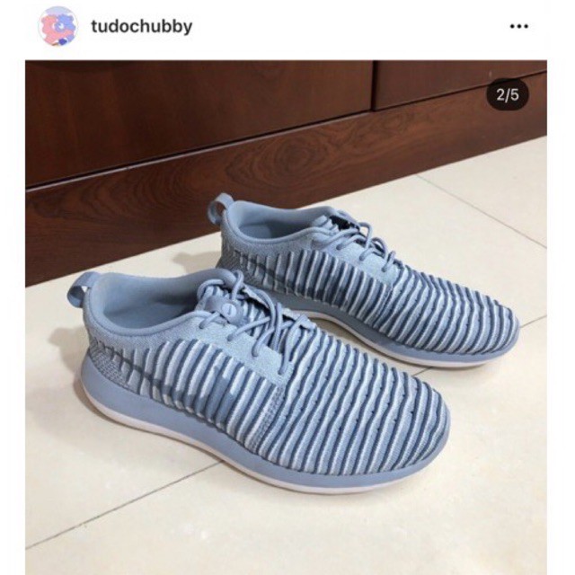 Giày Nik.e Roshe Run Flyknit auth - mang đúng 1 lần - như mới