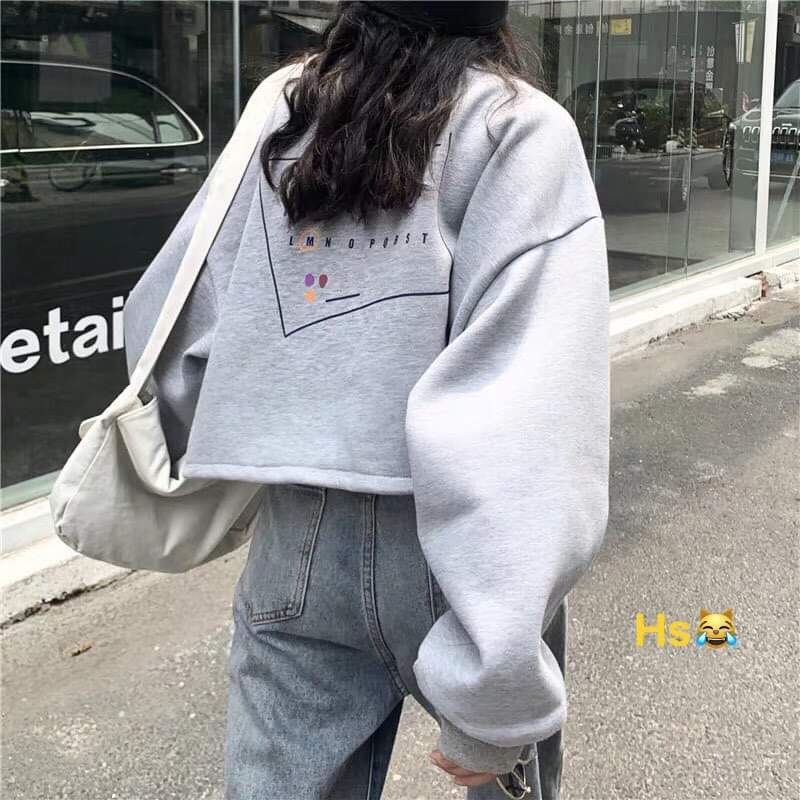 Áo croptop ABC dài tay HSU1120
