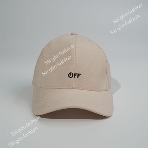 Nón Kết chữ Off ❤️ Mũ lưỡi trai thêu chữ Off thời trang Unisex Nam Nữ NK04