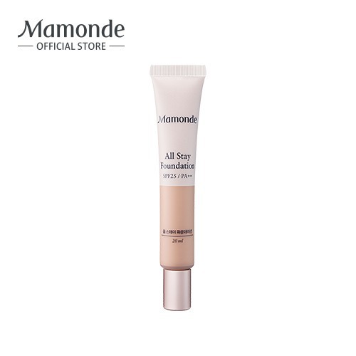 [HB GIFT] Kem nền che khuyết điểm lâu trôi Mamonde All Stay Foundation SPF 25 PA ++ 20ml