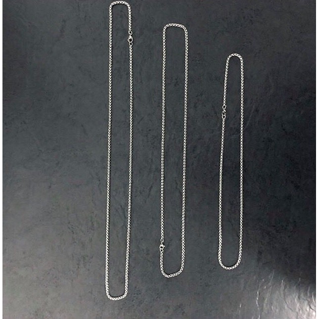 Chain Necklace dây chuyền vòng cổ titan Hip-Hop không gỉ không đen siêu bền nam nữ unisex