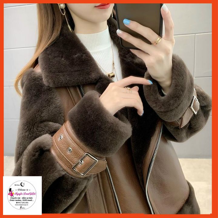 áo khoác lông dày bịch🌸FREESHIP🌸áo parka nỉ lông cực xinh phong cách Hàn Quốc👉ảnh thật cuối