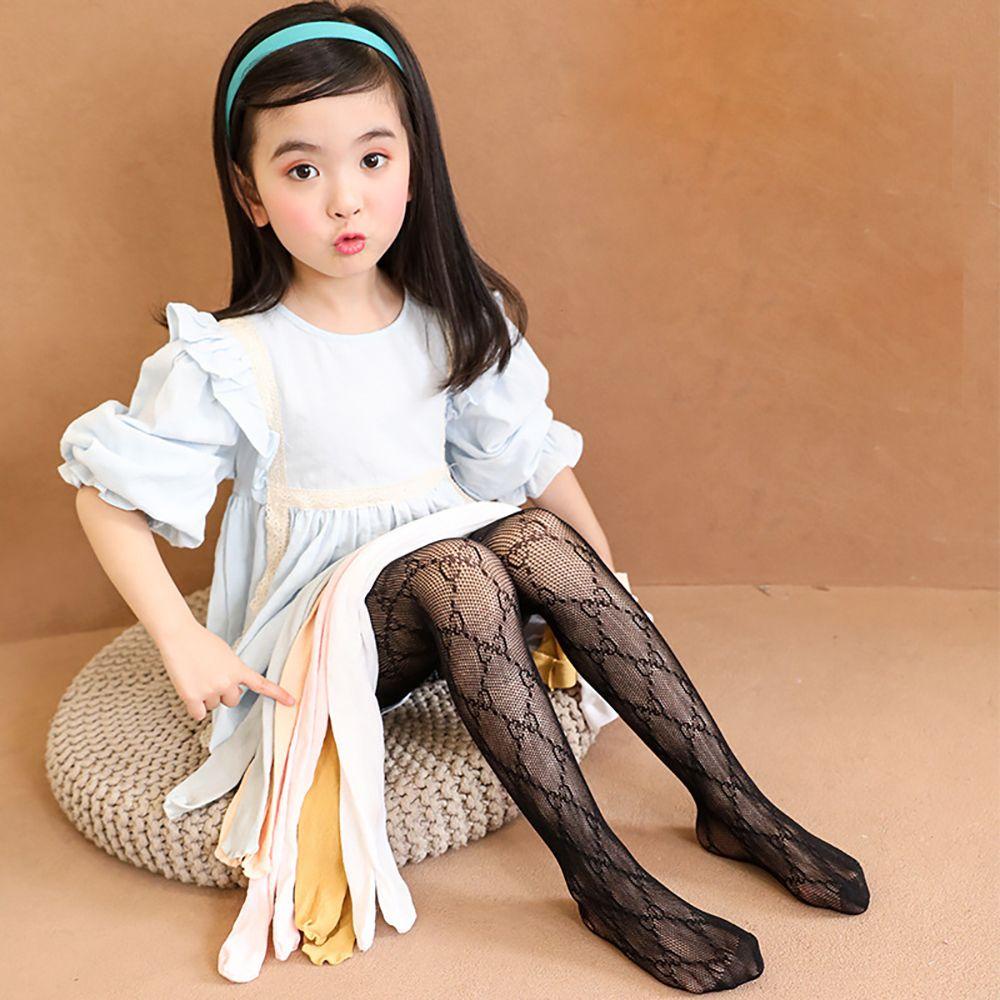 Quần tất lưới đính nơ thoáng khí phong cách Lolita ngọt ngào cho bé gái