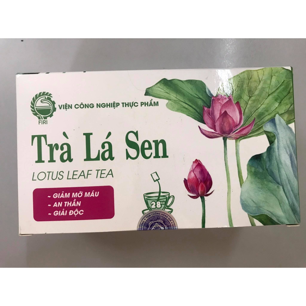 TRÀ LÁ SEN TÚI LỌC FIRI - VIỆN CÔNG NGHIỆP THỰC PHẨM