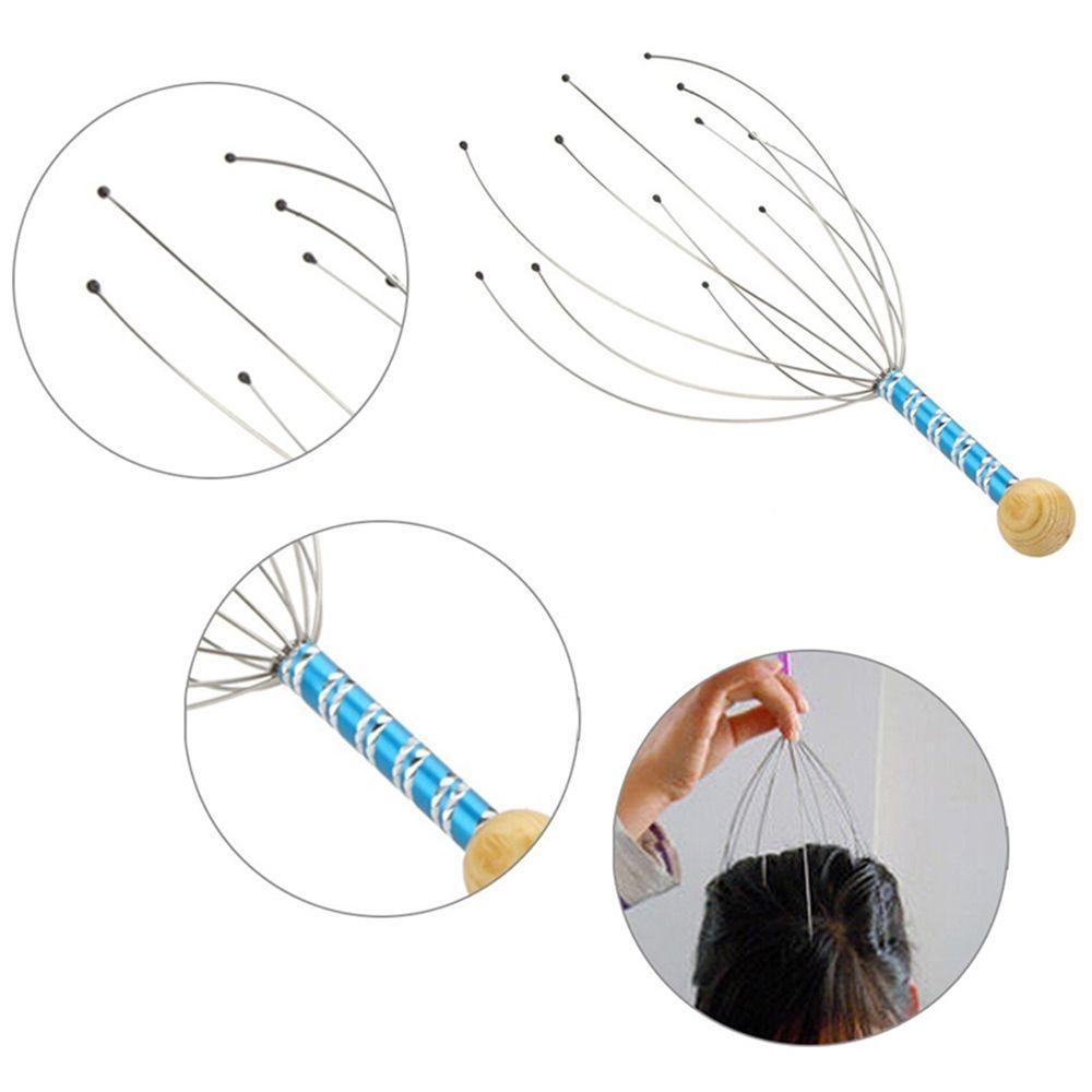 Set 2 Dụng Cụ Mát Xa Cổ Giúp Thư Giãn Hình Bạch Tuộc Độc Đáo