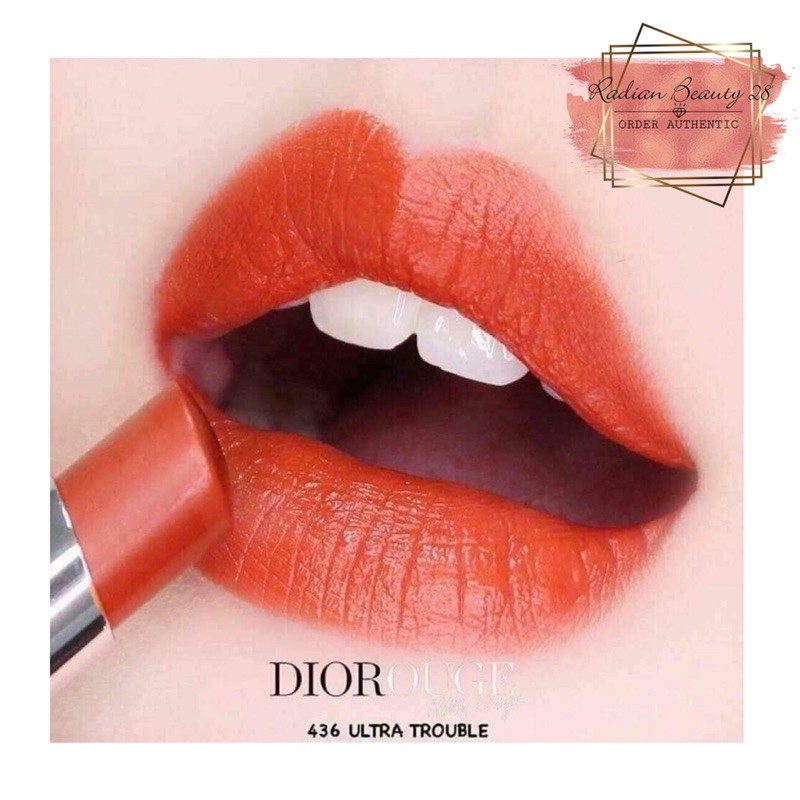 Son Dior 436 Ultra Trouble – Ultra Rouge