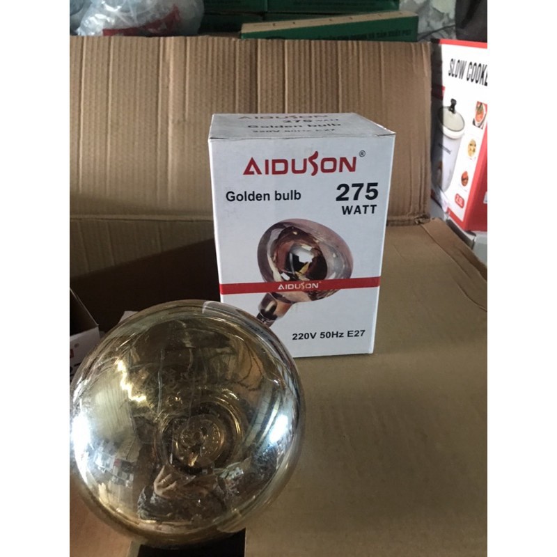 Bóng đèn sưởi nhà tắm 275w( Lỗi 1 đổi 1 trong vòng 1 tháng)