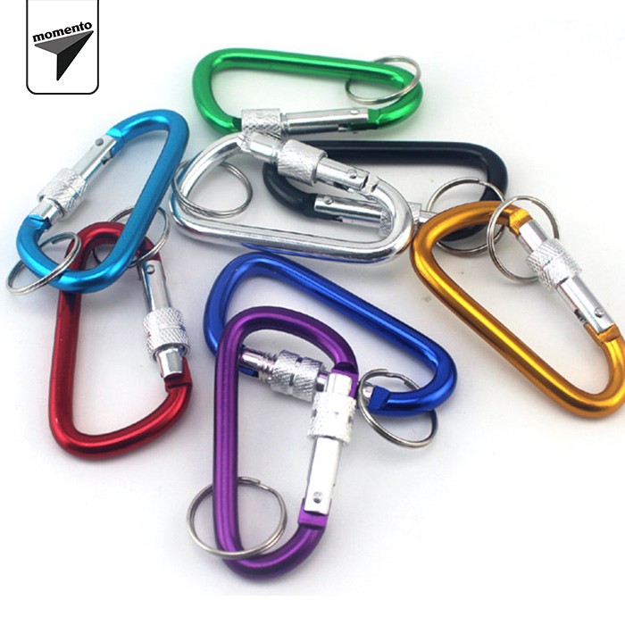 Móc Chìa Khóa Đa Năng Carabiner Chuyên Dùng Khi Leo Núi, Phượt, Dựng Lều