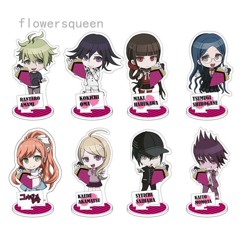 flowersqueen Mô hình nhân vật anime đáng yêu trang trí nhà cửa