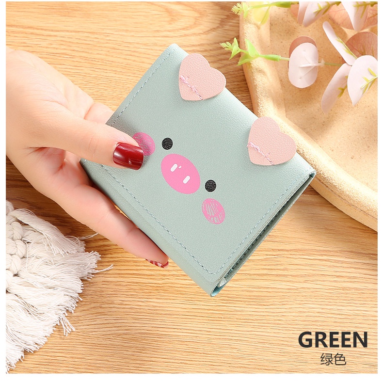 Ví nữ mini hình heo xinh xắn giá rẻ LILA THEO28