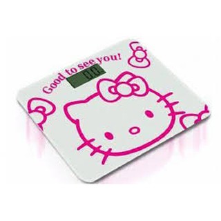 Cân điện tử hình doremon và hello kitty