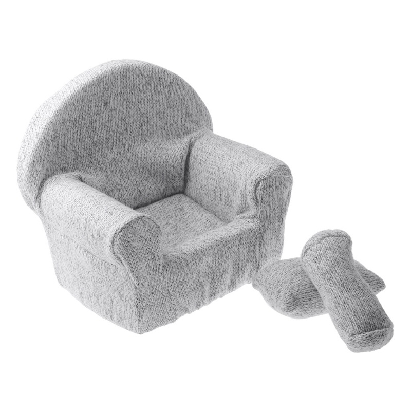 Set 3 món gồm ghế sofa và tay vịn làm đạo cụ chụp ảnh cho trẻ sơ sinh