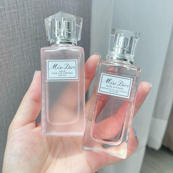 Sample Nước Hoa Tóc + Dầu Dưỡng Tóc Miss Diior Fresh Rose Oil (2x1.5ml)