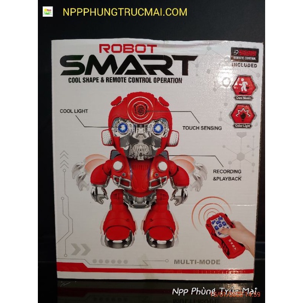 Robot điều khiển thông minh xoay di chuyển théo ý muốn nói nhại giọng, phát âm, phát nhạc có thể lập trình