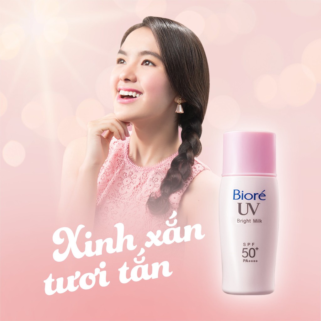 Kem Chống Nắng Biore UV Milk - Sữa Chống Nắng Biore UV Milk SPF50+ PA++++