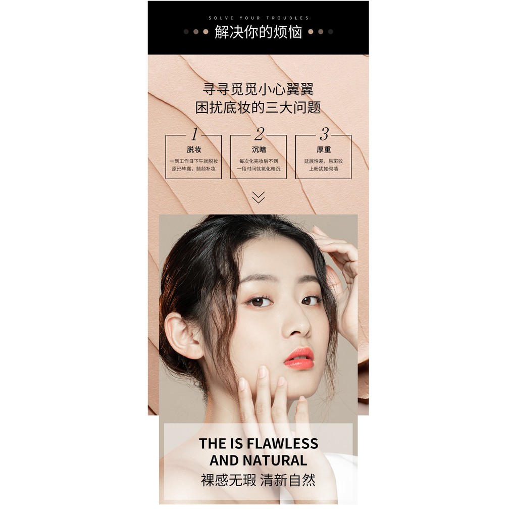 Kem Nền che khuyết điểm dưỡng ẩm kiềm dầu lâu trôi | BigBuy360 - bigbuy360.vn