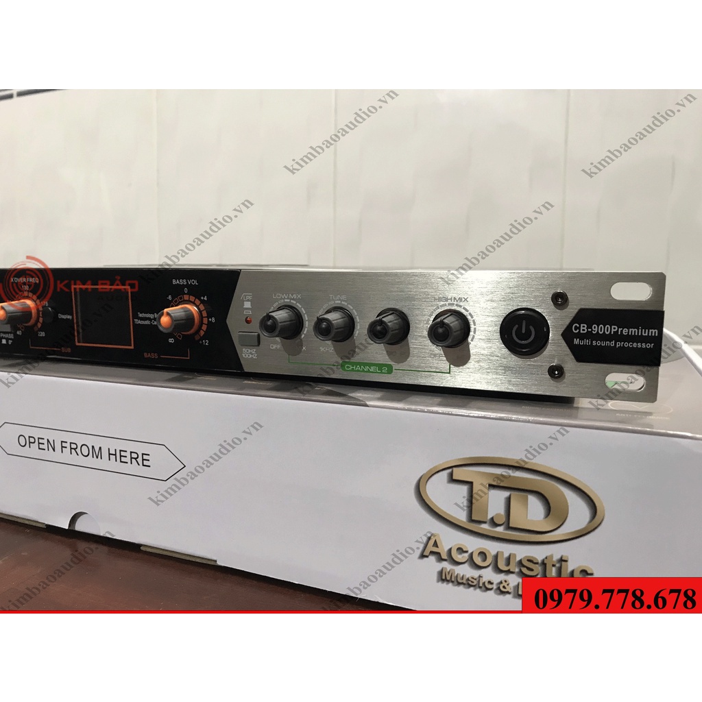 Máy Nâng Tiếng TD Acoustic CB900 Premium Chính Hãng - Tặng Dây Canon Và Dây Optical
