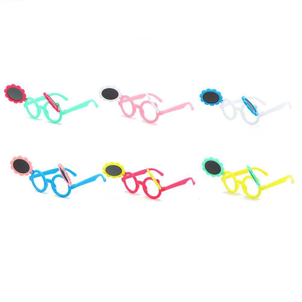 VANES1 Kính Chống Bức Xạ Dạng Lật Hình Hoa Hướng Dương Phong Cách Hàn Quốc Cho Nam Nữ