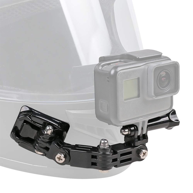 Bộ Phụ Kiện Khóa Cài Chữ J 21 Trong 1 Gắn Mũ Bảo Hiểm Cho GoPro Hero 10 9 8 7 6 5 Xiaomi Sjcam Eken Go Pro