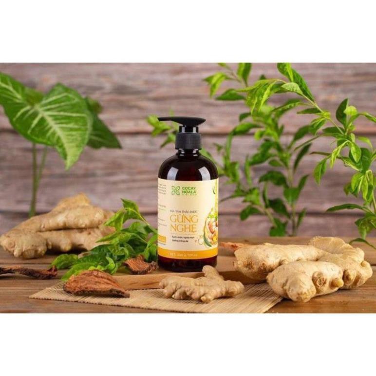 Sữa Tắm Thảo Dược Gừng Nghệ Tránh Gió Chống Cảm Cocayhoala 300g | BigBuy360 - bigbuy360.vn