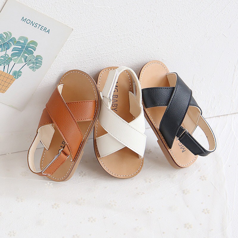 Sandals quai chéo cho bé trai bé gái mẫu mới CG40