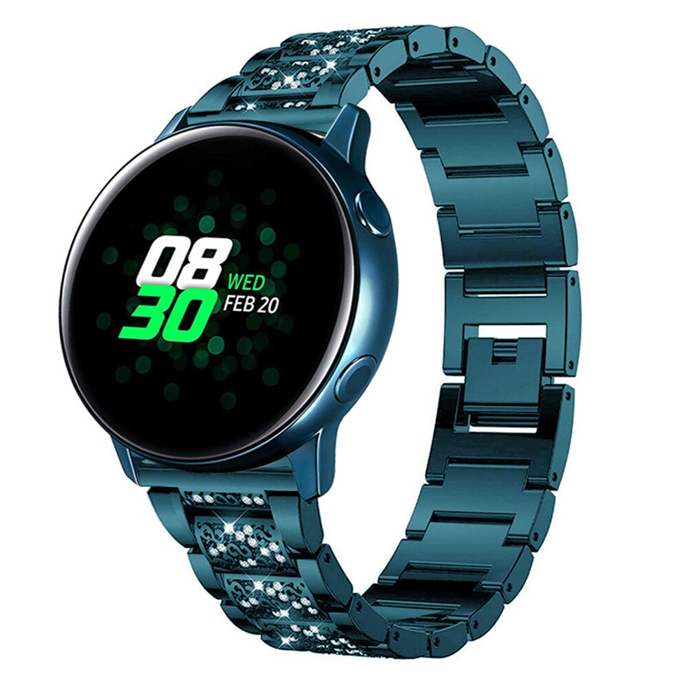 Dây Đeo Đồng Hồ Kim Loại 20Mm 22mm Cho Samsung Galaxy Watch4 3 Band for Galaxy Watch Active 2 S3 S2