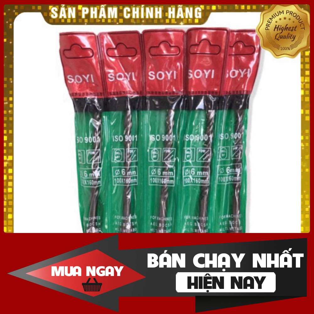 [ HÀNG CHÍNH HÃNG - GIÁ SẬP SÀN ] Mũi Khoan Bê Tông SOYI