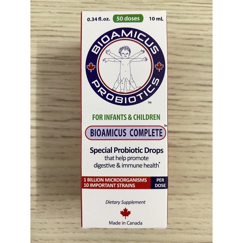 Men vi sinh 10 chủng BioAmicus Complete-Nhập khẩu chính ngạch Canana