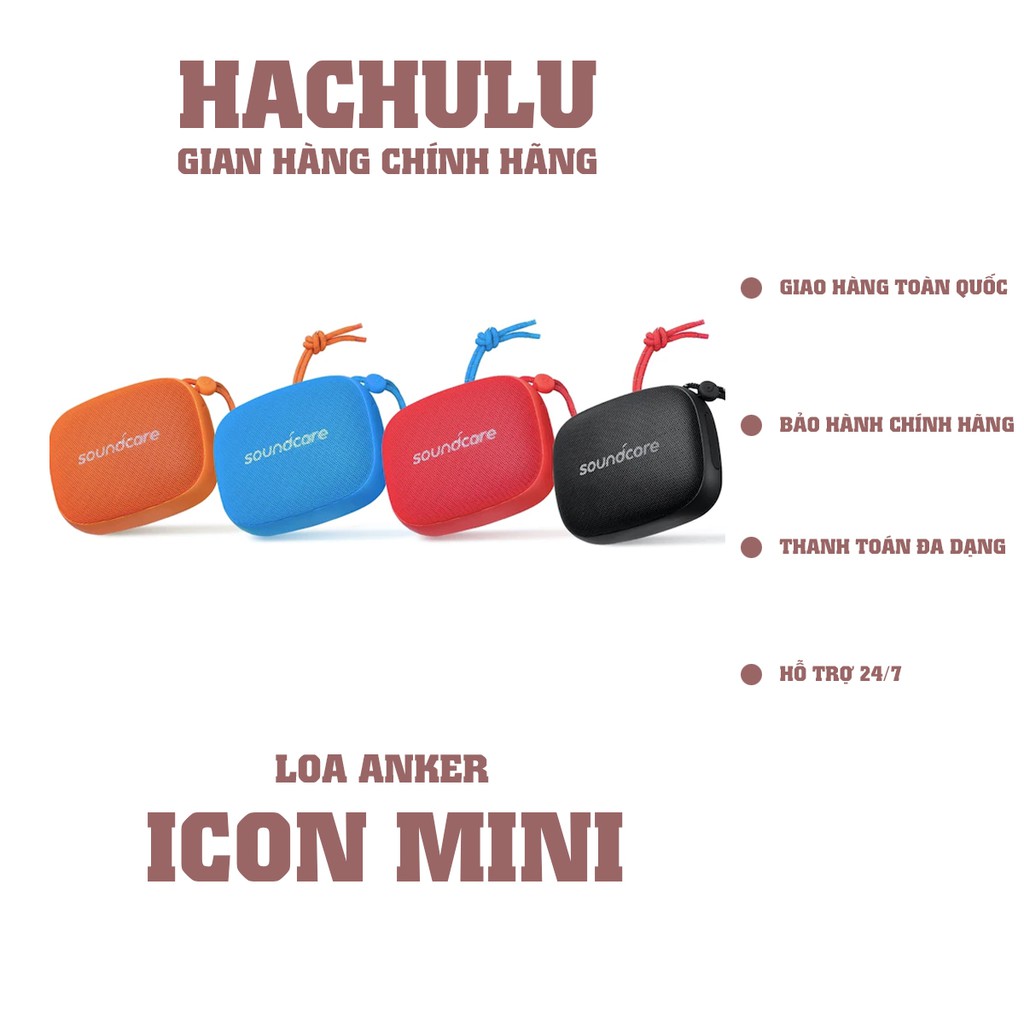 Loa bluetooth SoundCore Icon Mini 3W - A3121 - Hàng chính hãng Anker