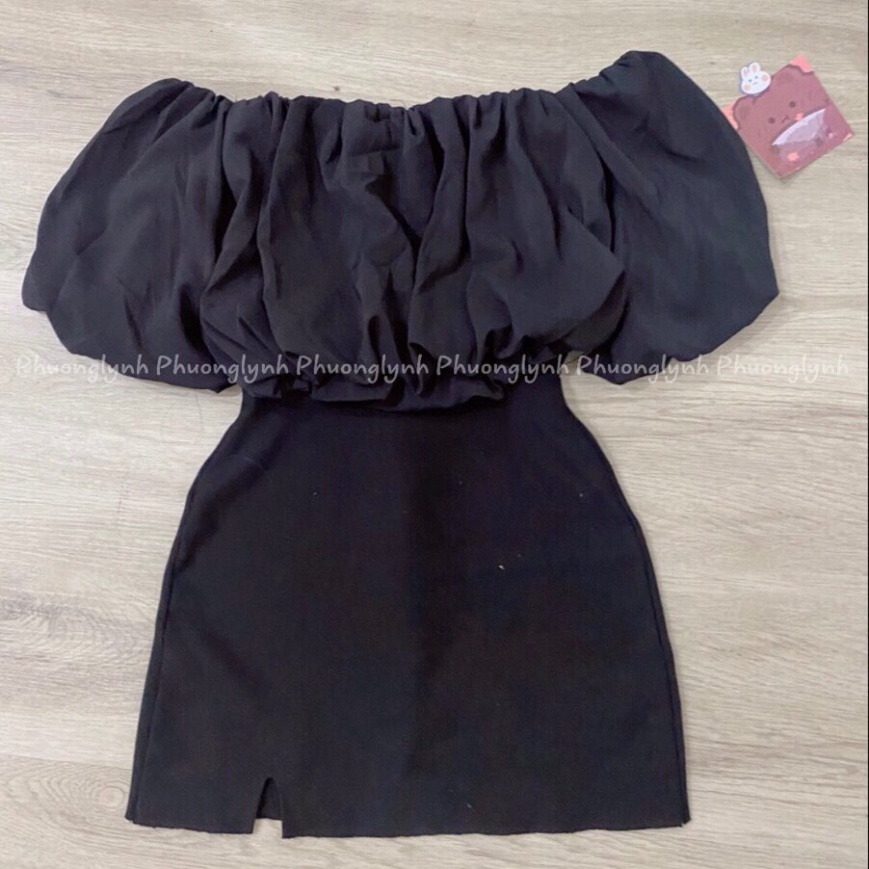 Áo trễ vai tay bồng 2 lớp (kèm video thật) MS36/GN40 | BigBuy360 - bigbuy360.vn