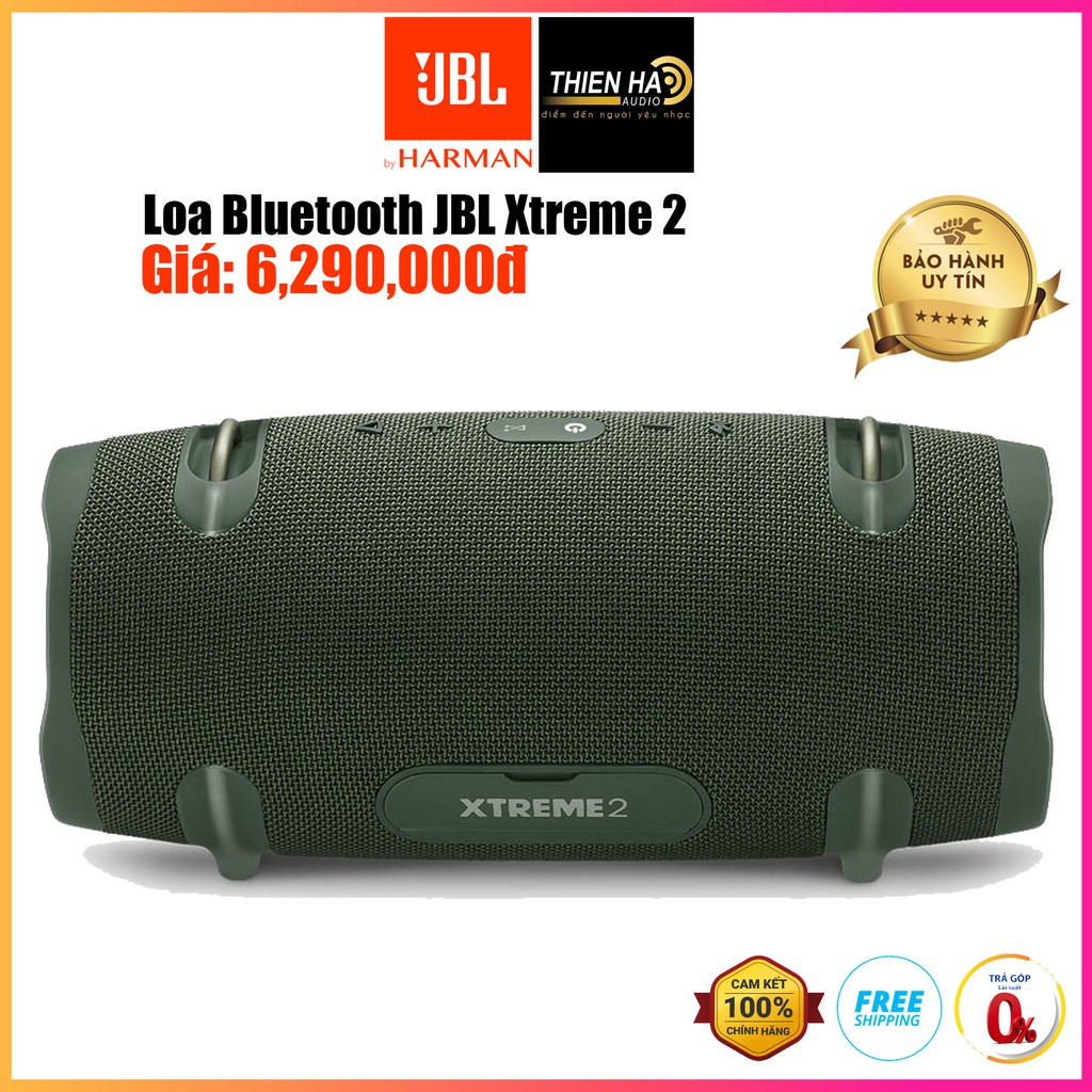 Loa Bluetooth JBL Xtreme 2 chính hãng giá tốt, Bảo hành 12 tháng