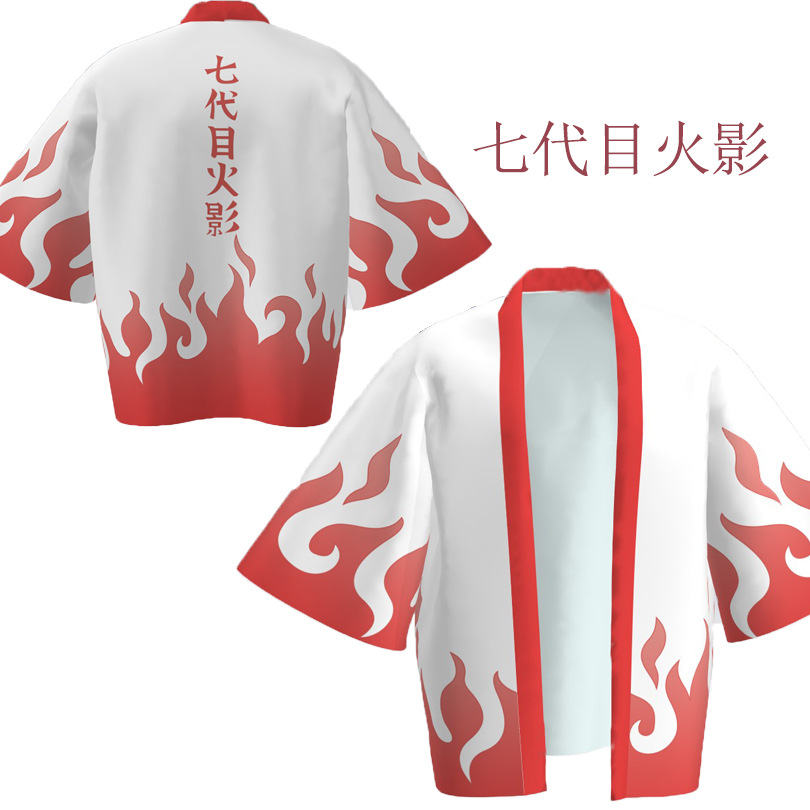 Áo Choàng Ngủ Kiểu Kimono Ninja Trong Naruto