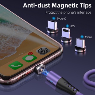 Cáp Sạc Nam Châm AUFU Cổng Micro USB Type C Cho Điện Thoại Android