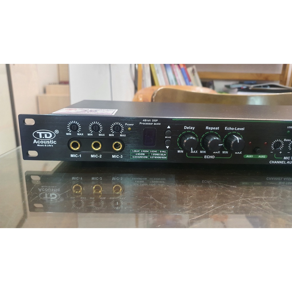 Vang cơ TD Q800 (8 chế độ Echo), chống hú cực tốt
