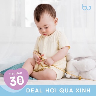 Cộc cài giữa vải sợi tre BU Baby size 3-6m