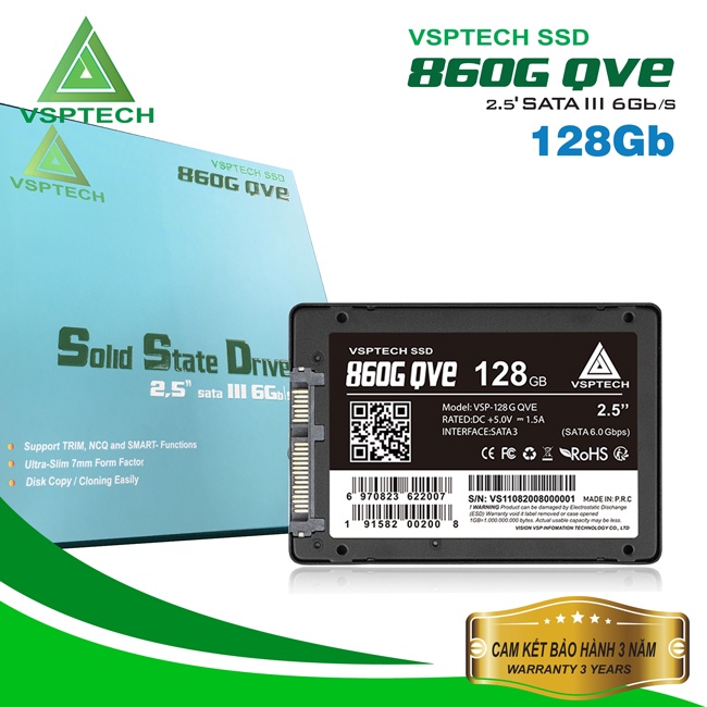 Ổ Cứng SSD 128GB  LEXAR NS100 Chính Hãng mới Bảo Hành 36 Tháng 1 Đổi 1 Tốc Độ Nhanh
