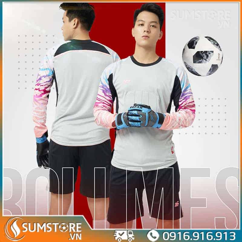 RIKI – Áo Thủ Môn Cao Cấp Rollmes Xám