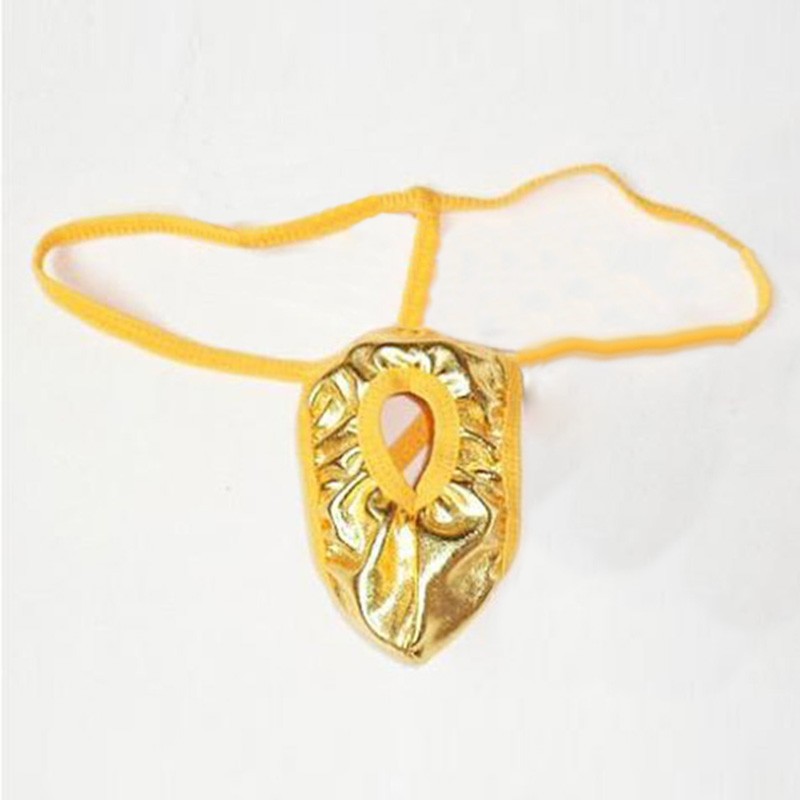 Quần lót G-String kiểu chữ T thiết kế khoét lỗ gợi cảm cho nam