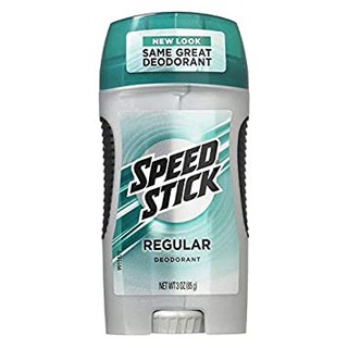 [Hàng Mỹ] Lăn khử mùi nam Speed Stick REGULAR 85g dạng sáp xanh - Speed Stick Deodorant for Men, Aluminum Free, Regular thumbnail