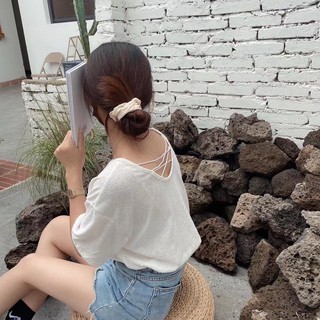 Áo Thun Đan Hở Lưng